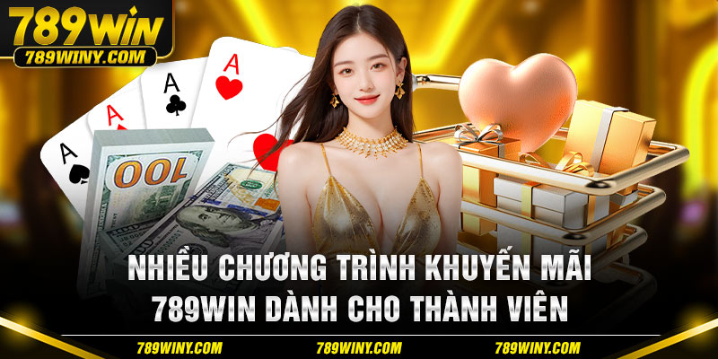 Nhiều chương trình khuyến mãi 789WIN dành cho thành viên